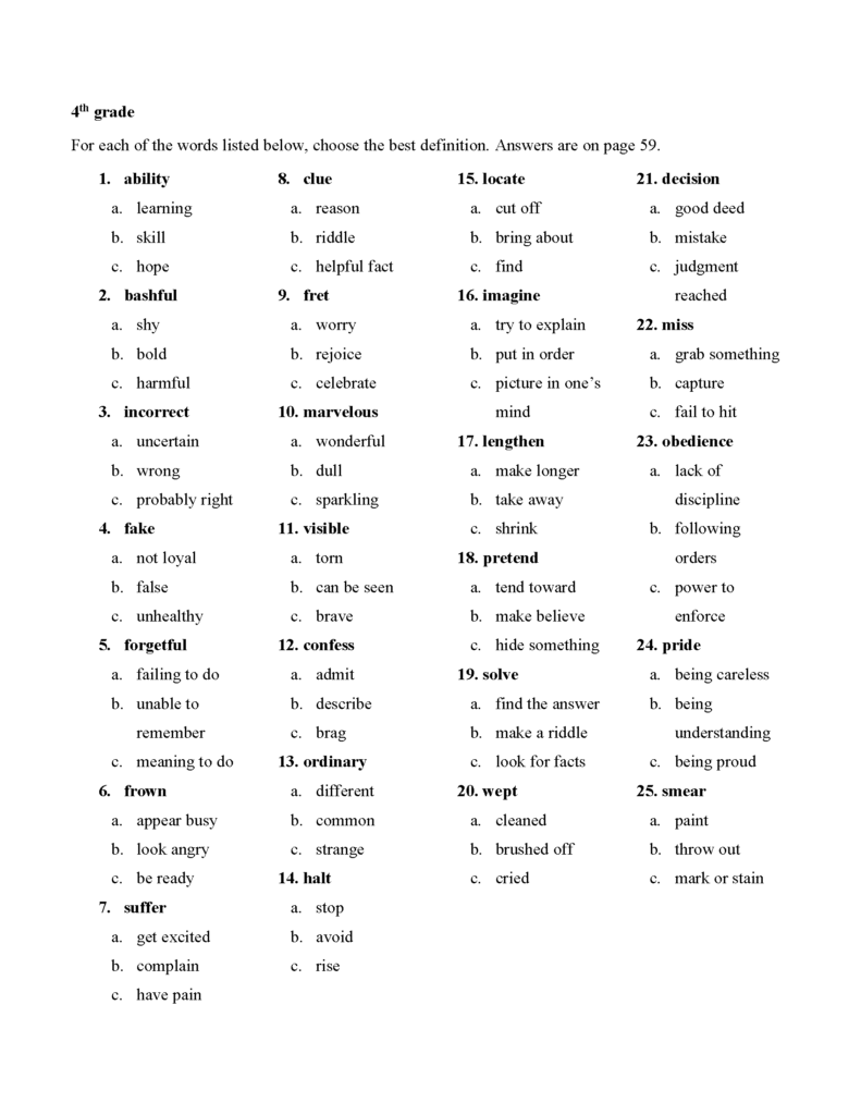 Encyclopedia Lessons – Language Activity